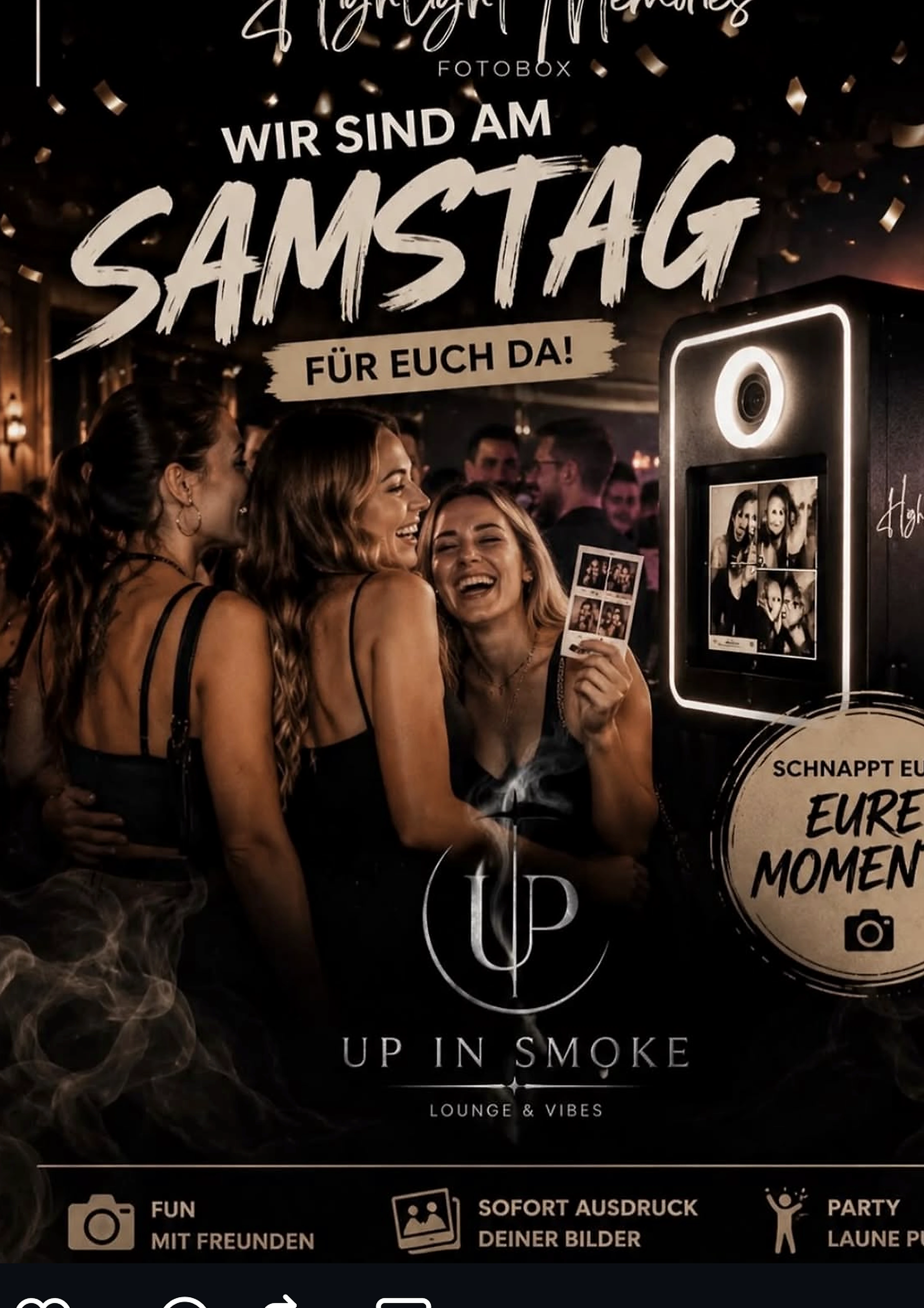 Saturday Memories – Event in der UP IN SMOKE LOUNGE Soltau